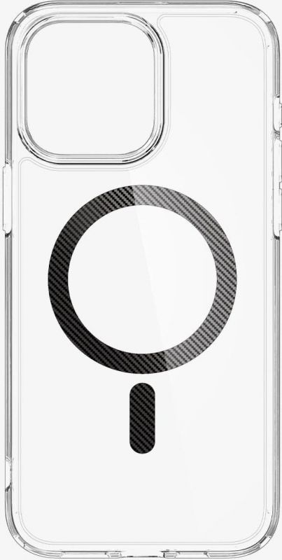 Чохол Spigen для Apple iPhone 15 Pro Max Ultra Hybrid MagFit, Carbon Fiber