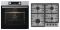 Комплект Gorenje (духовка електрична BO6737E02XK + варильна поверхня газова G642ABX), нерж.