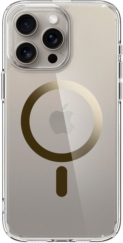 Чохол Spigen для Apple iPhone 15 Pro Ultra Hybrid MagFit, Gold