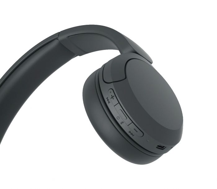 Навушники On-ear Sony WH-CH520 BT 5.2, SBC, AAC, Wireless, Mic, Чорний