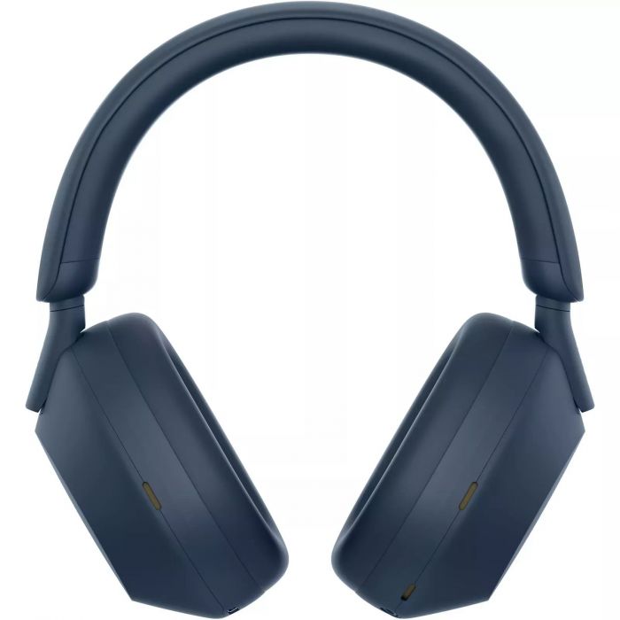 Навушники Over-ear Sony WH-1000XM5 BT 5.2, ANC, Hi-Res, AAC, LDAC, Wireless, Mic, Синій