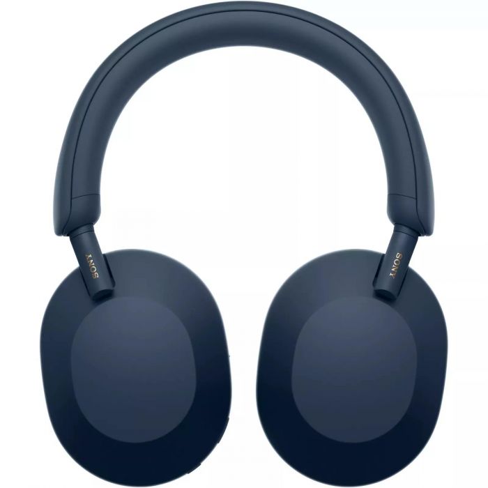 Навушники Over-ear Sony WH-1000XM5 BT 5.2, ANC, Hi-Res, AAC, LDAC, Wireless, Mic, Синій