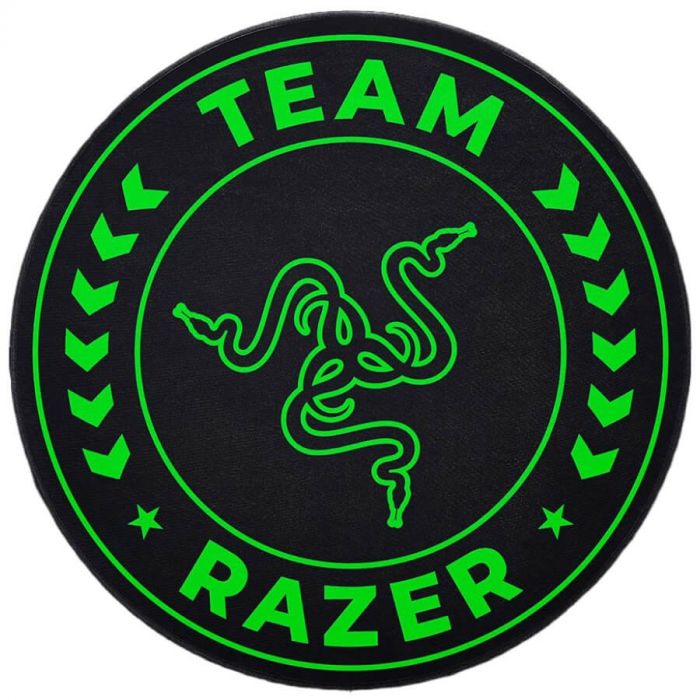 Килимок під крісло Razer Razer Team Floor Rug, чорно-зелений