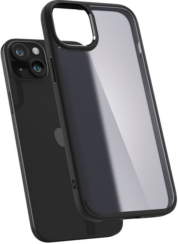 Чохол Spigen для Apple iPhone 15 Plus Ultra Hybrid, Frost Black