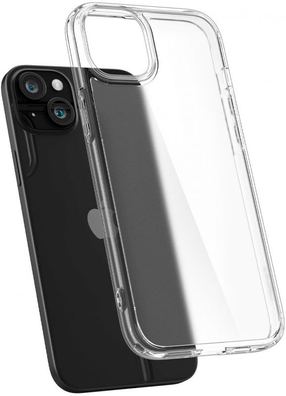 Чохол Spigen для Apple iPhone 15 Plus Ultra Hybrid, Frost Clear
