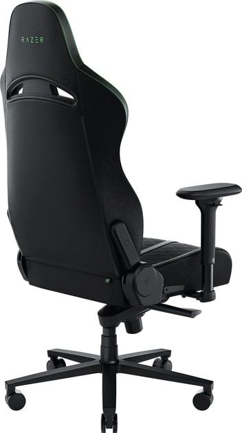Крісло Razer Enki ПУ шкіра, 4D-Armrests, чорно-зелений