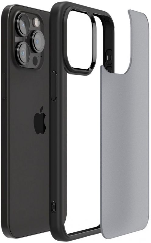 Чохол Spigen для Apple iPhone 15 Pro Ultra Hybrid, Frost Black