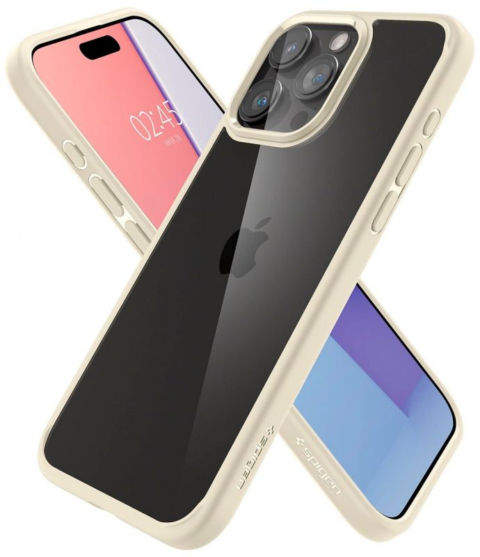 Чохол Spigen для Apple iPhone 15 Pro Ultra Hybrid, Mute Beige