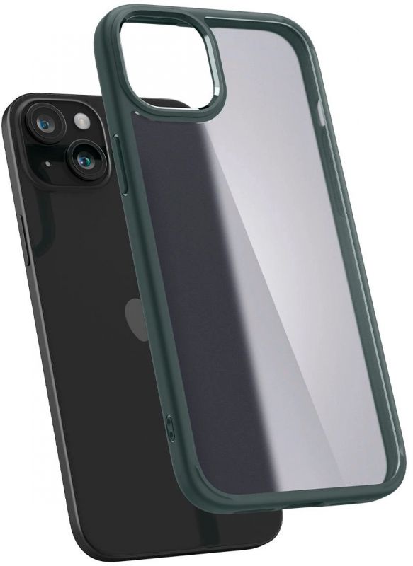 Чохол Spigen для Apple iPhone 15 Ultra Hybrid, Frost Green
