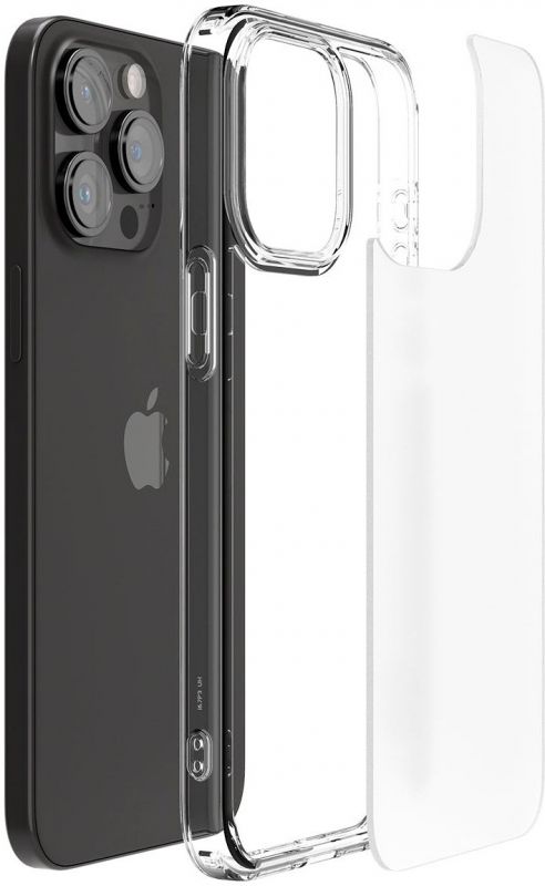 Чохол Spigen для Apple iPhone 15 Pro Max Ultra Hybrid, Frost Clear