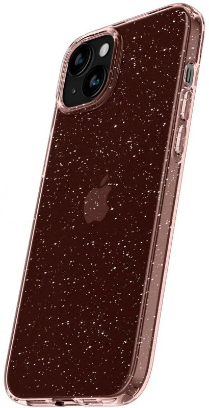 Чохол Spigen для Apple iPhone 15 Plus Liquid Crystal Glitter, Rose Quartz