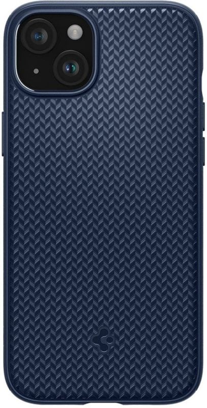 Чохол Spigen для Apple iPhone 15 Plus Mag Armor MagFit, Navy Blue