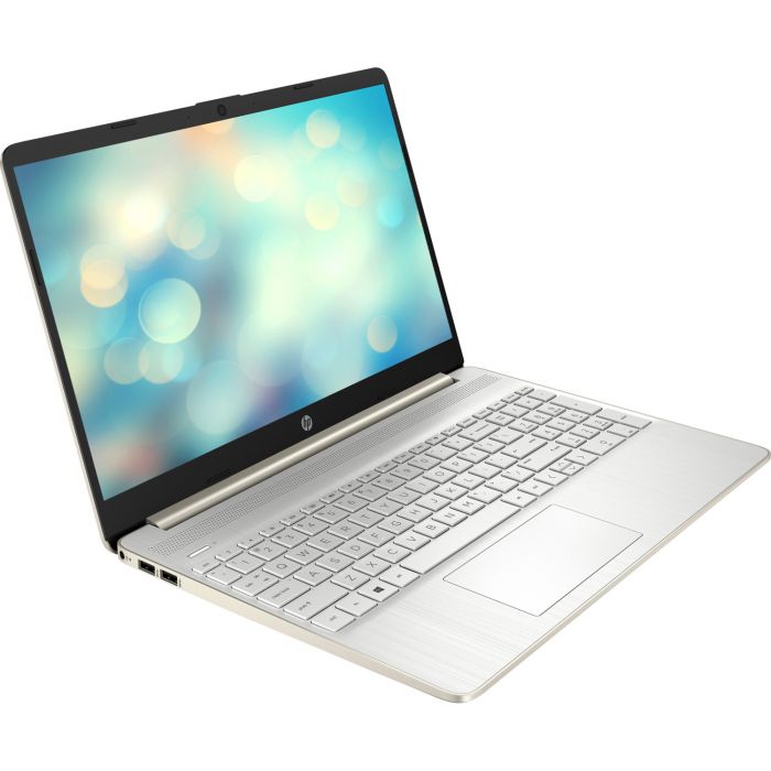 Ноутбук HP 15s-fq5002ua 15.6" FHD IPS AG, Intel i5-1235U, 8GB, F512GB, UMA, DOS, золотистий