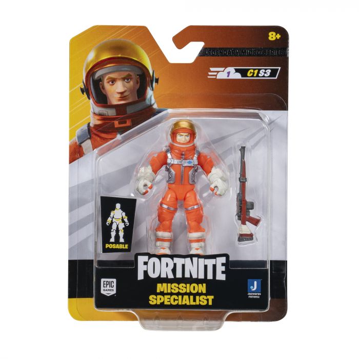 Колекційна фігурка Fortnite Micro Legendary Series Mission Specialist, 6см