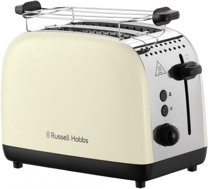 Тостер  Russell Hobbs Colours Plus, 1600Вт, нержав., підігрів,разморозка, бежевий