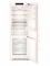 Холодильник Liebherr з нижн. мороз., 201x70х66.5, холод.відд.-296л, мороз.відд.-106л, 2дв., A++, NF, диспл внутр., білий