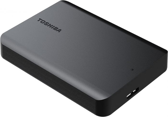 Портативний жорсткий диск Toshiba 1TB USB 3.2 Gen 1 Canvio Basics 2022 Black