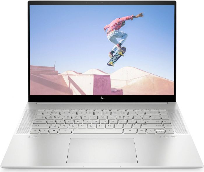 Ноутбук HP ENVY 16-h1001ua 16" WQXGA Touch, Intel i9-13900H, 32GB, F2048GB, NVD4060-8, DOS, сріблястий