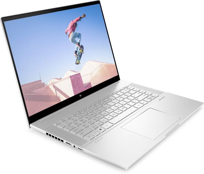 Ноутбук HP ENVY 16-h1001ua 16" WQXGA Touch, Intel i9-13900H, 32GB, F2048GB, NVD4060-8, DOS, сріблястий