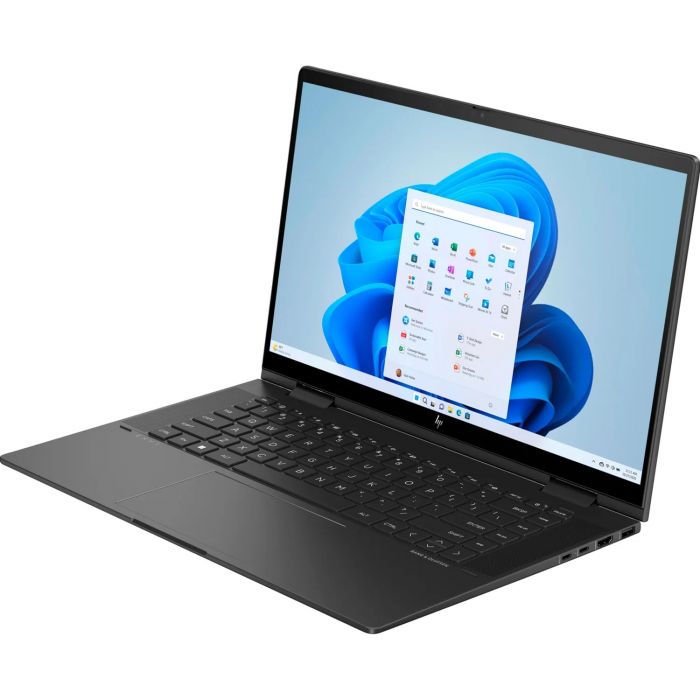 Ноутбук HP ENVY x360 15-fh0000ua 15.6" FHD OLED Touch, AMD R7-7730U, 16GB, F1024GB, UMA, Win11, чорний