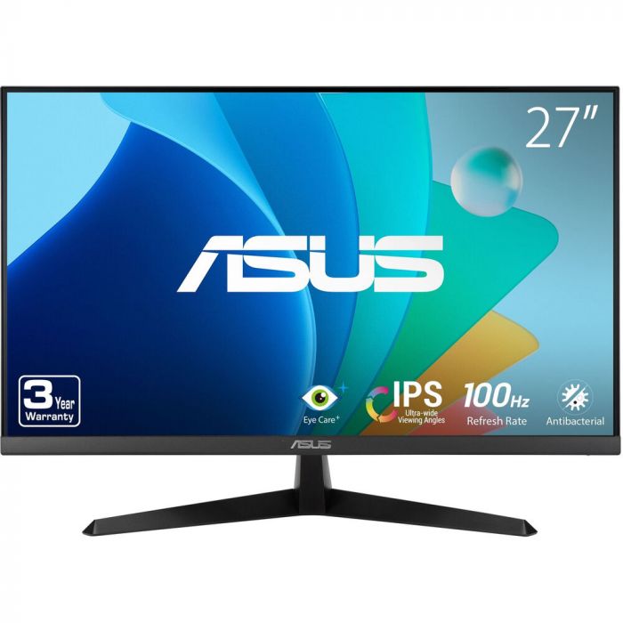 Монітор Asus 27" VY279HF HDMI, Audio, IPS, 100Hz, 1ms, AdaptiveSync