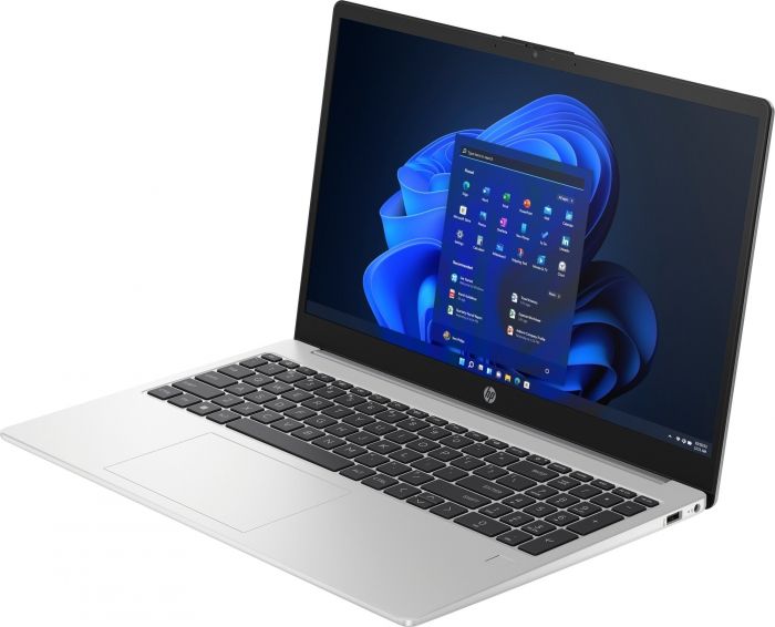 Ноутбук HP 250-G10 15.6" FHD IPS AG, Intel i3-1315U, 16GB, F512GB, UMA, DOS, сірий