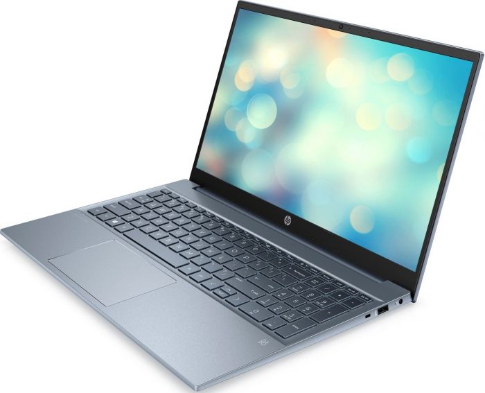 Ноутбук HP Pavilion 15-eh2036ua 15.6" FHD IPS AG, AMD R5-5625U, 16GB, F512GB, UMA, DOS, синій