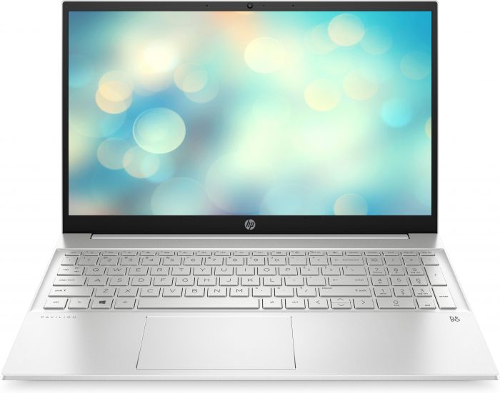 Ноутбук HP Pavilion 15-eg3001ua 15.6" FHD IPS AG, Intel i7-1355U, 16GB, F1024GB, NVD550-2, DOS, сріблястий