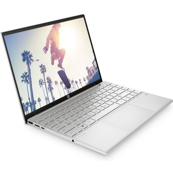 Ноутбук HP Pavilion Aero 13-be2001ua 13.3" WQXGA IPS AG, AMD R7-7735U, 16GB, F1024GB, UMA, DOS, сріблястий