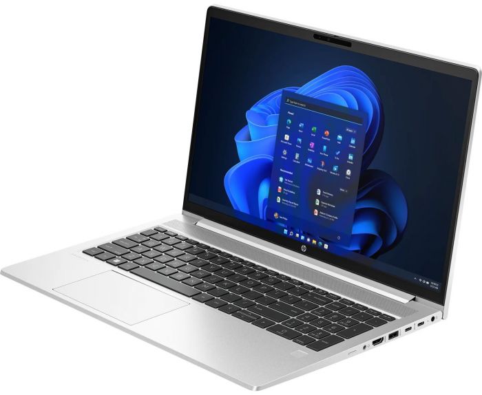 Ноутбук HP Probook 450-G10 15.6" FHD IPS AG, Intel i7-1355U, 32GB, F1024GB, UMA, DOS, сріблястий