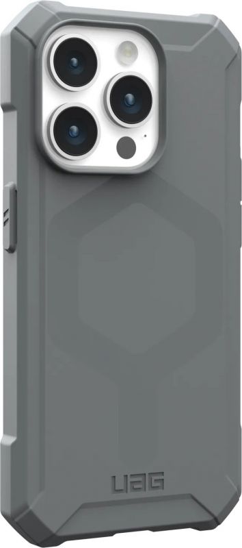 Чохол UAG для Apple iPhone 15 Pro Max Essential Armor Magsafe, Silver