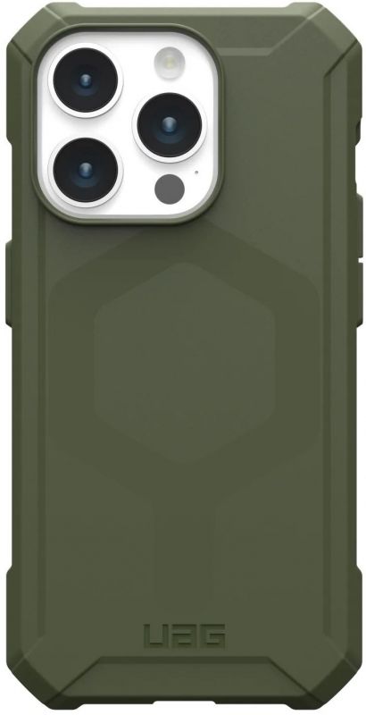 Чохол UAG для Apple iPhone 15 Pro Max Essential Armor Magsafe, Olive Drab
