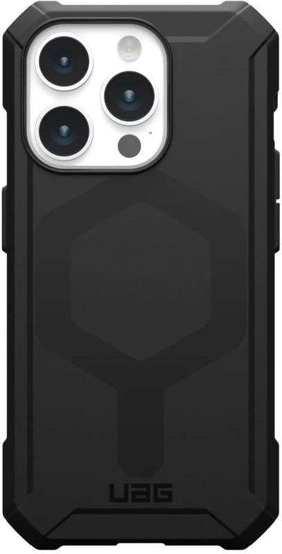 Чохол UAG для Apple iPhone 15 Pro Max Essential Armor Magsafe, Black