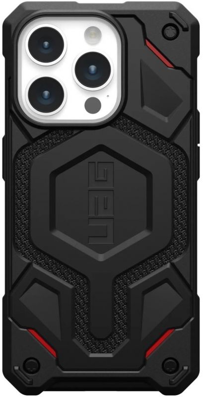 Чохол UAG для Apple iPhone 15 Pro Max Monarch Pro Magsafe, Kevlar Black