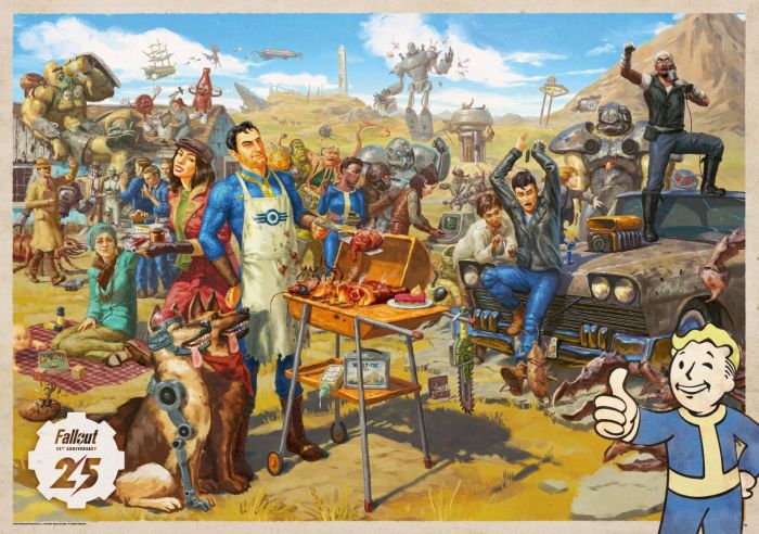 Пазл Fallout 25th Anniversary Puzzles 1000 ел.