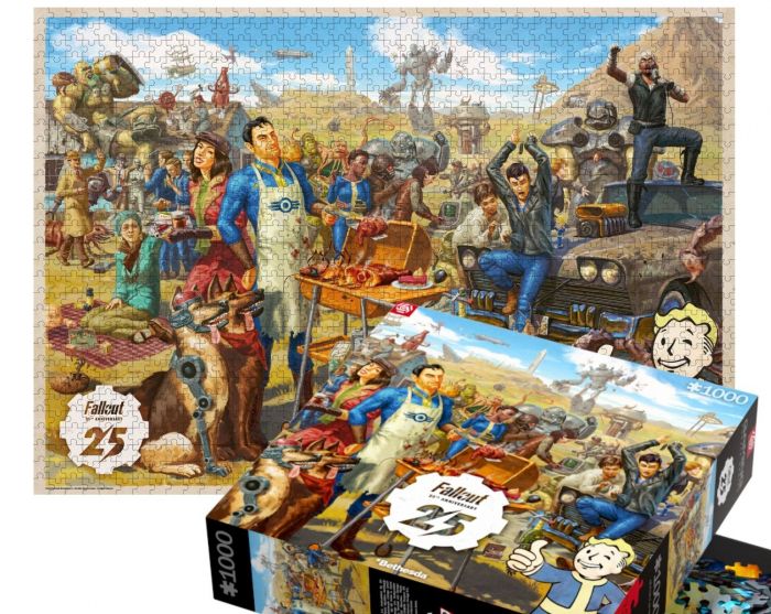 Пазл Fallout 25th Anniversary Puzzles 1000 ел.