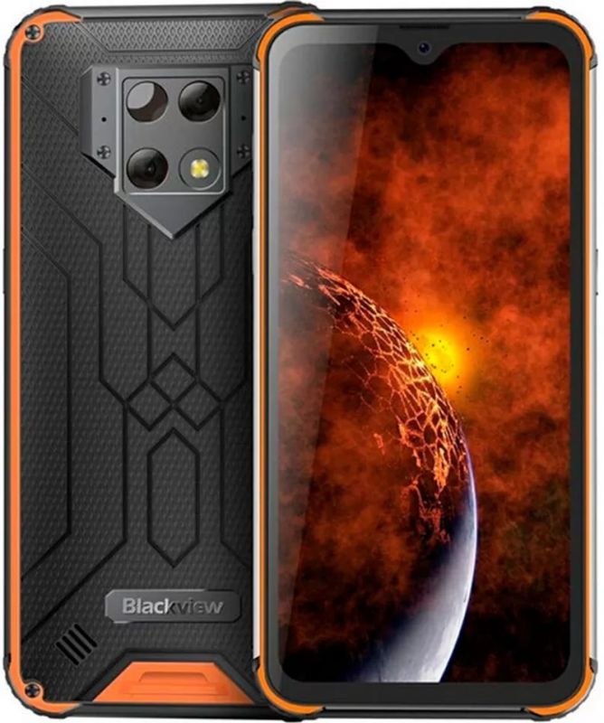 Смартфон Blackview BV9800 Pro 6.3' 6/128GB, 2SIM, 6580mAh, Orange UA (з тепловізором)