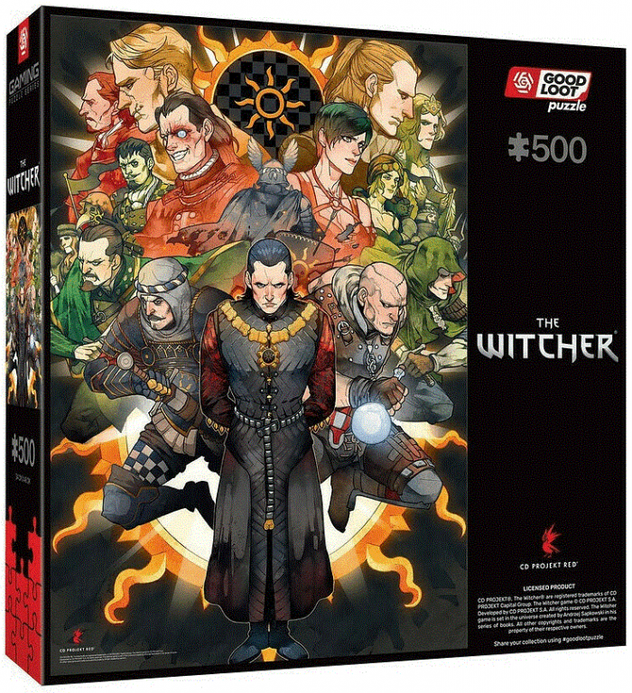 Пазл Witcher Nilfgaard Puzzles 500 ел.