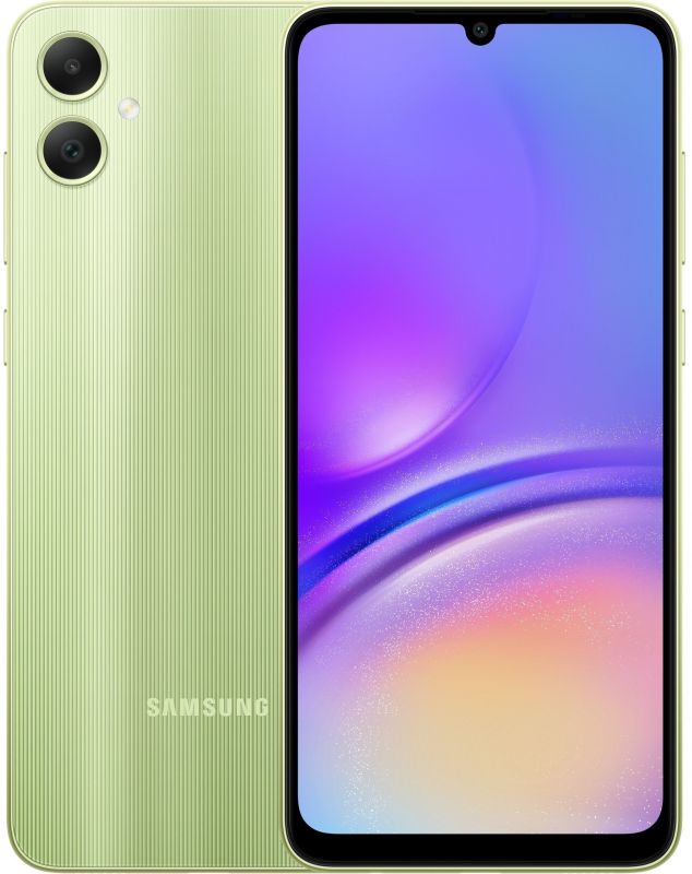 Смартфон Samsung Galaxy A05 (A055) 6.7" 4/64ГБ, 2SIM, 5000мА•год, зелений світлий