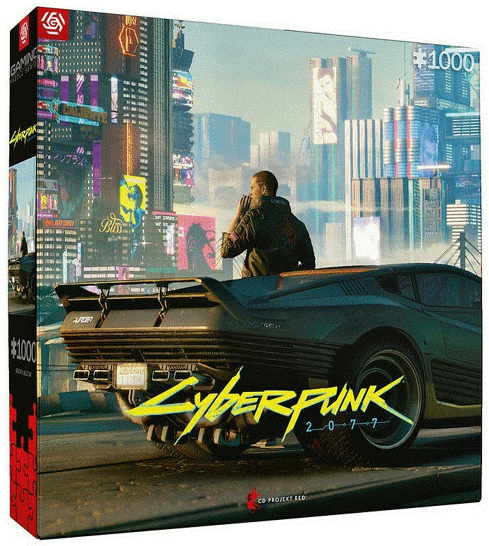 Пазл Cyberpunk 2077: Mercenary on the Rise Puzzles 1000 ел.