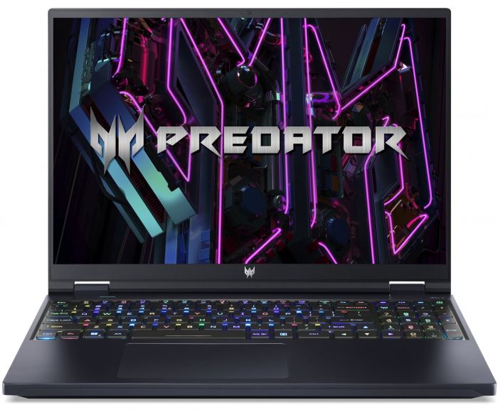 Ноутбук Acer Predator Helios Neo 16 PHN16-71 16" WQXGA IPS, Intel i7-13700HX, 32GB, F1TB, NVD4070-8, Lin, чорний