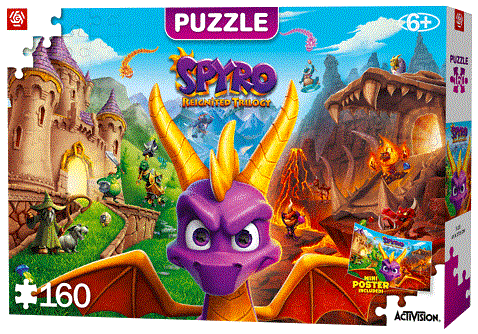 Пазл Spyro Reignited Trilogy Puzzles 160 ел.