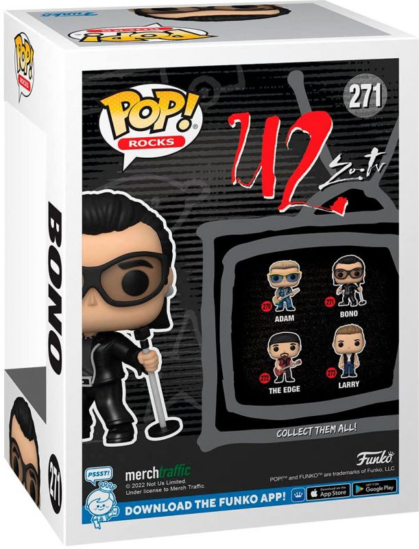 Фігурка Funko Rocks: U2 - Zoo TV - Bono