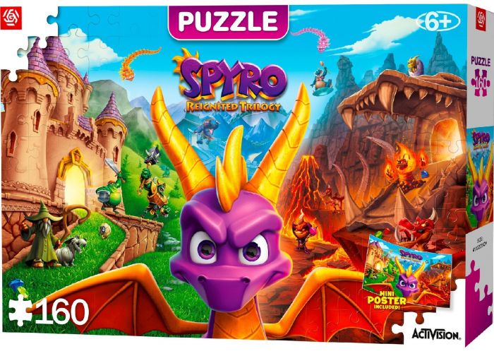 Пазл Spyro Reignited Trilogy Puzzles 160 ел.