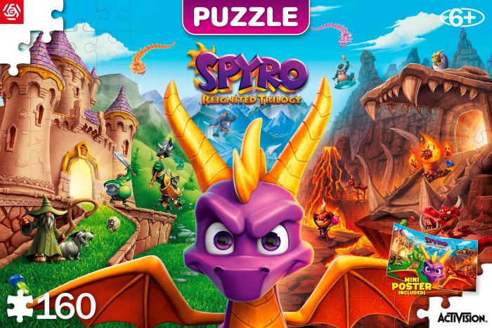 Пазл Spyro Reignited Trilogy Puzzles 160 ел.