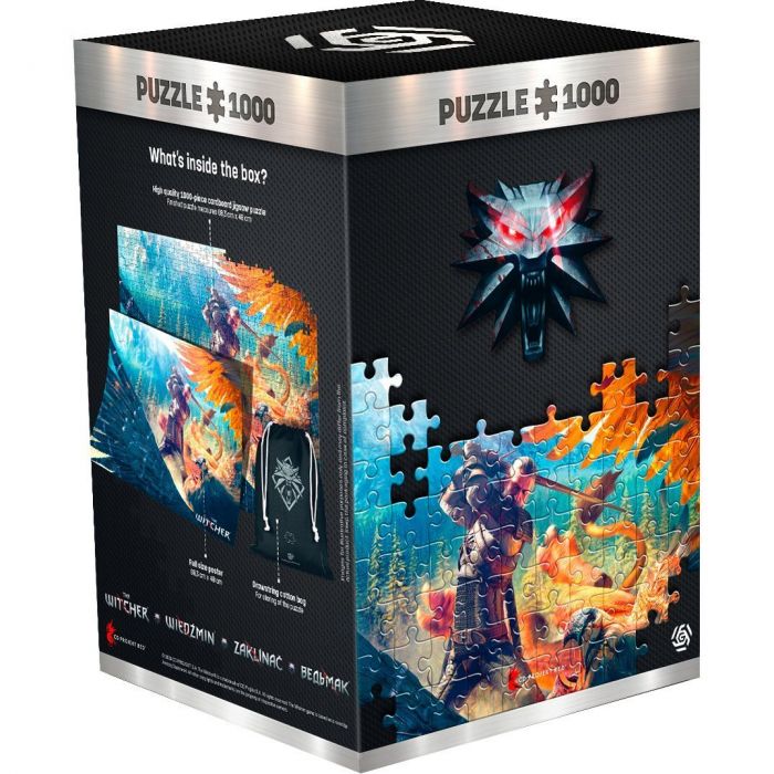 Пазл Witcher: Griffin Fight puzzles 1000 ел.