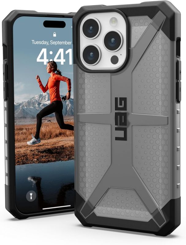 Чохол UAG для Apple iPhone 15 Pro Max Plasma, Ash