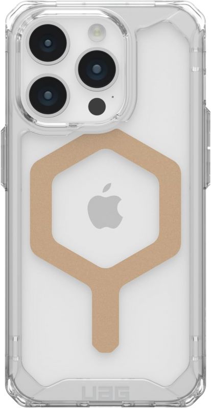 Чохол UAG для Apple Iphone 15 Pro Plyo Magsafe, Ice/Gold