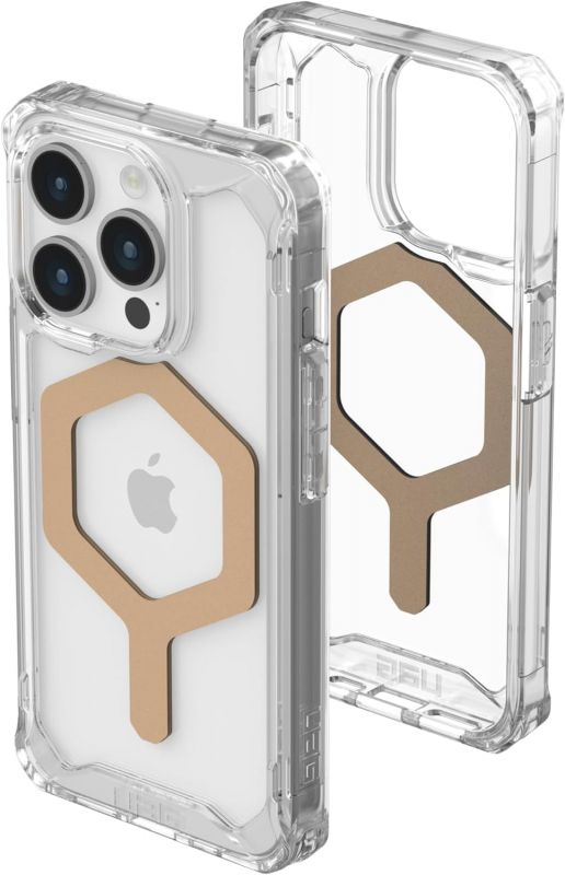 Чохол UAG для Apple Iphone 15 Pro Plyo Magsafe, Ice/Gold