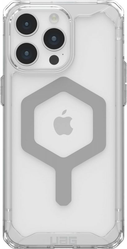 Чохол UAG для Apple Iphone 15 Pro Max Plyo Magsafe, Ice/Silver